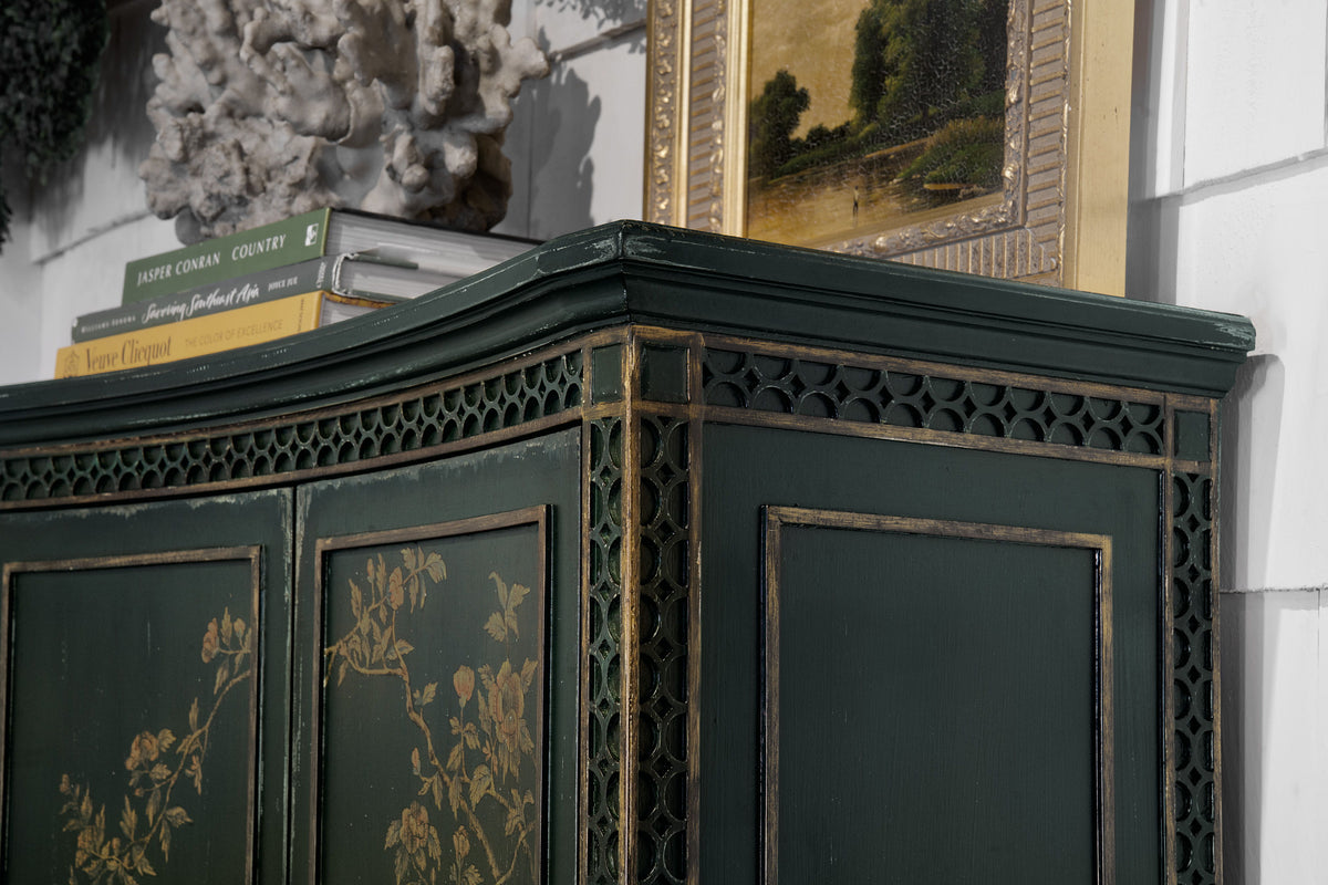 Charleston Two-Door Accent Chest - Dark Green by Hooker Furniture - View 2