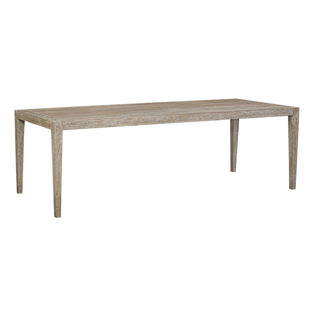 Kirkham Wooden Outdoor Dining Table Woodtone - Light Brown by Uttermost - View 5