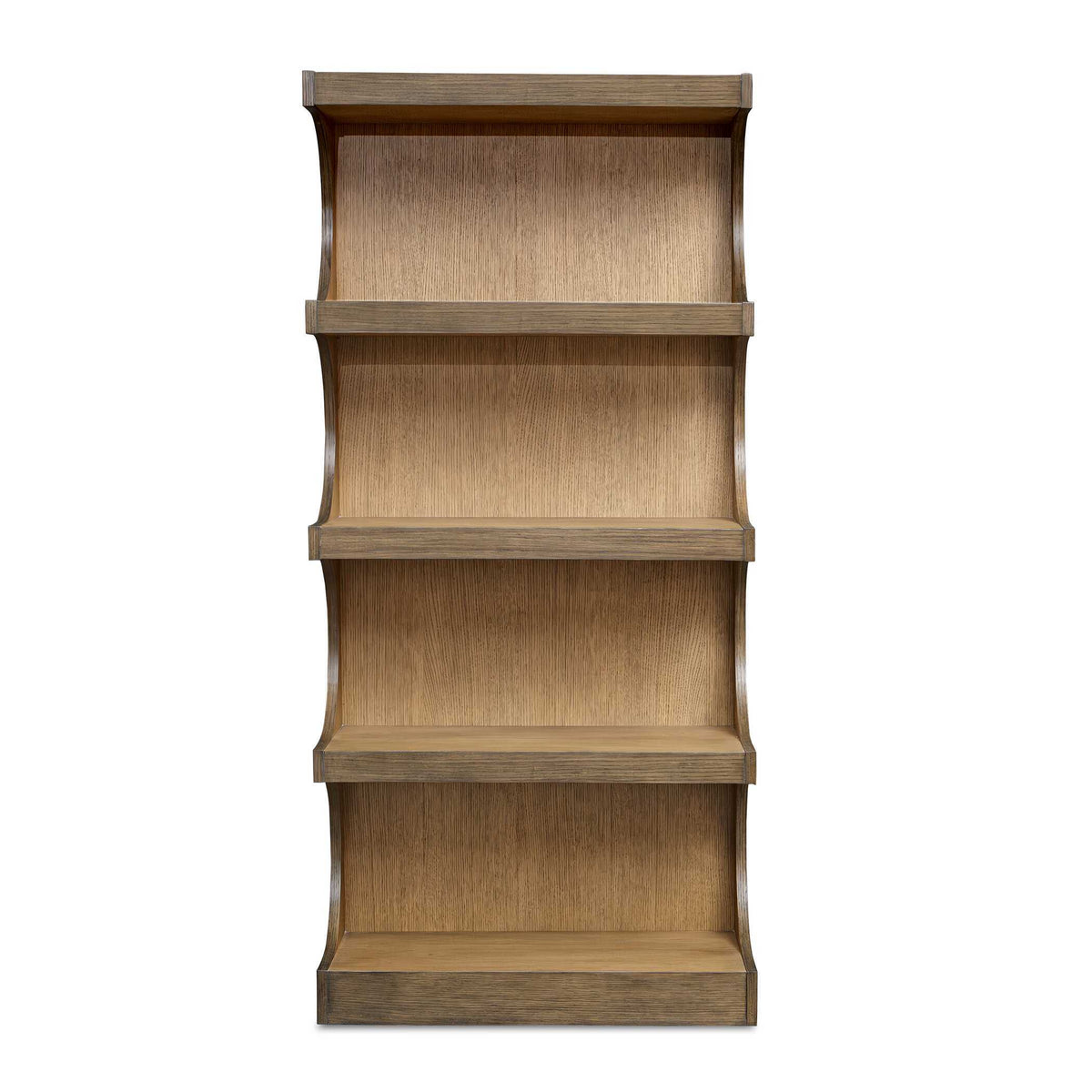 Osrick Modern Etagere Woodtone - Light Brown by Uttermost - View 1