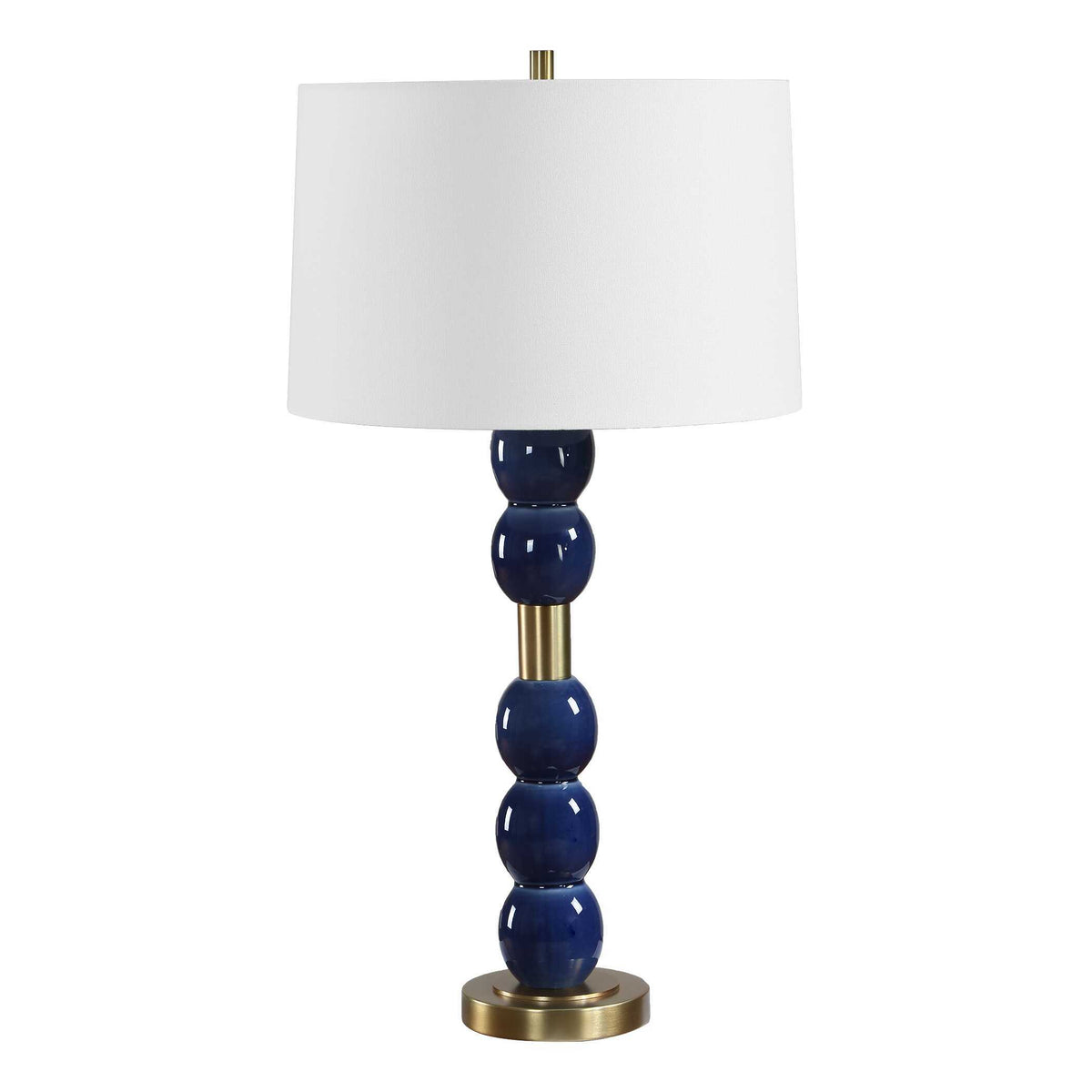 Bellore Glaze Table Lamp - Blue by Uttermost - View 4