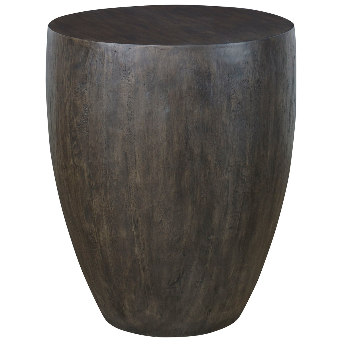 Lark Minimalist Wooden End Table - Dark Gray by Uttermost - View 1