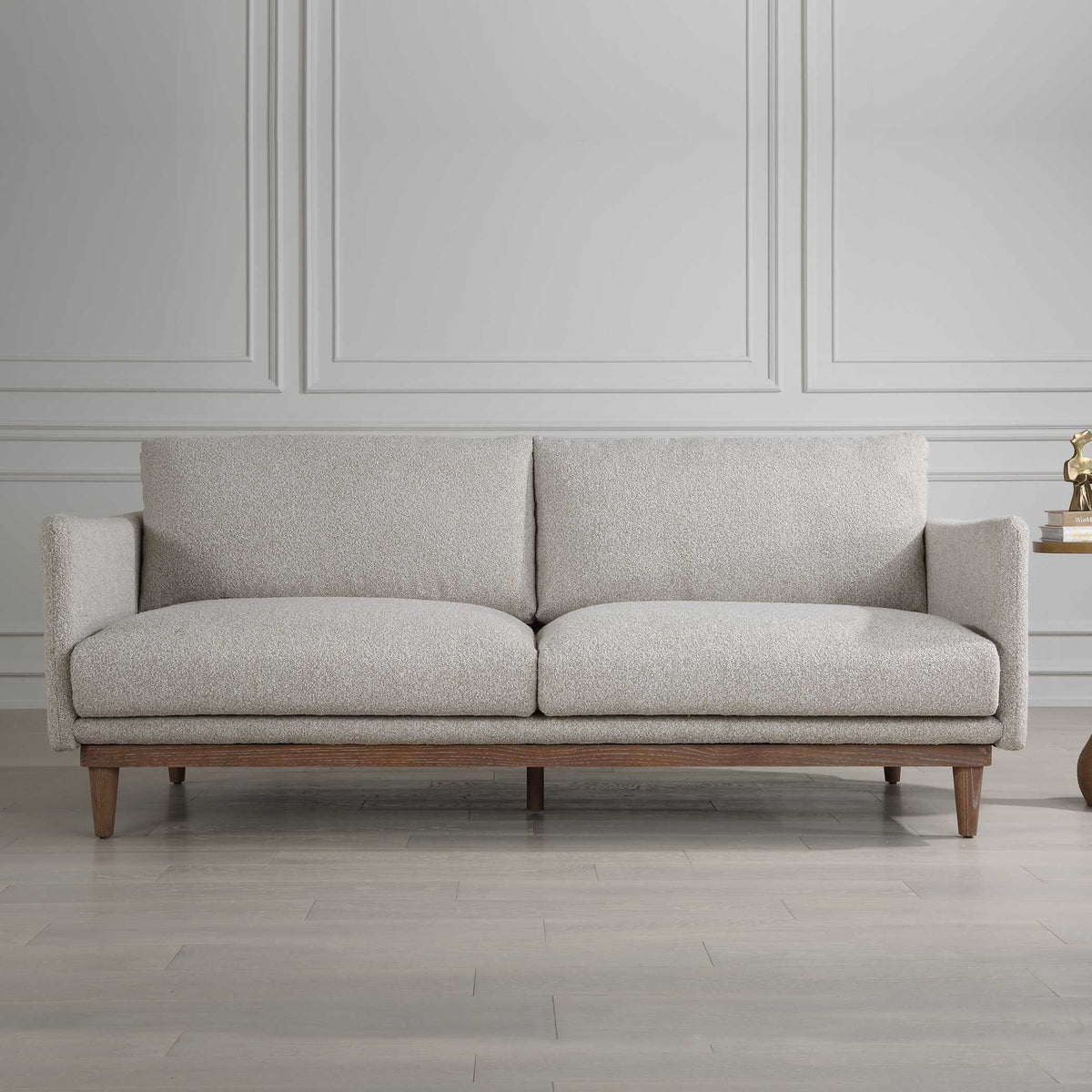 Freefall Ceruse Sofa - Light Gray by Uttermost - View 4