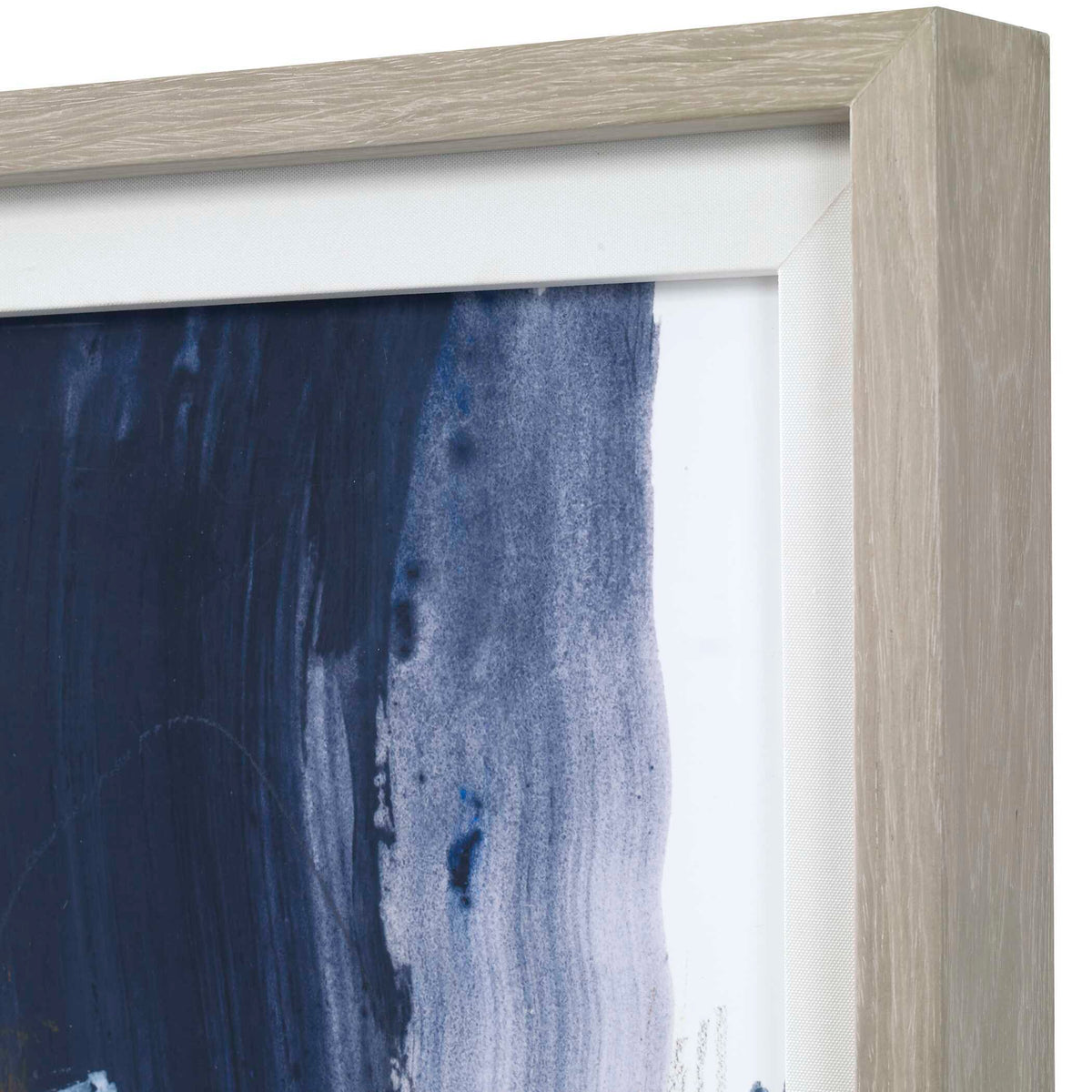 Variant Abstract Framed Print - Blue by Uttermost - View 5