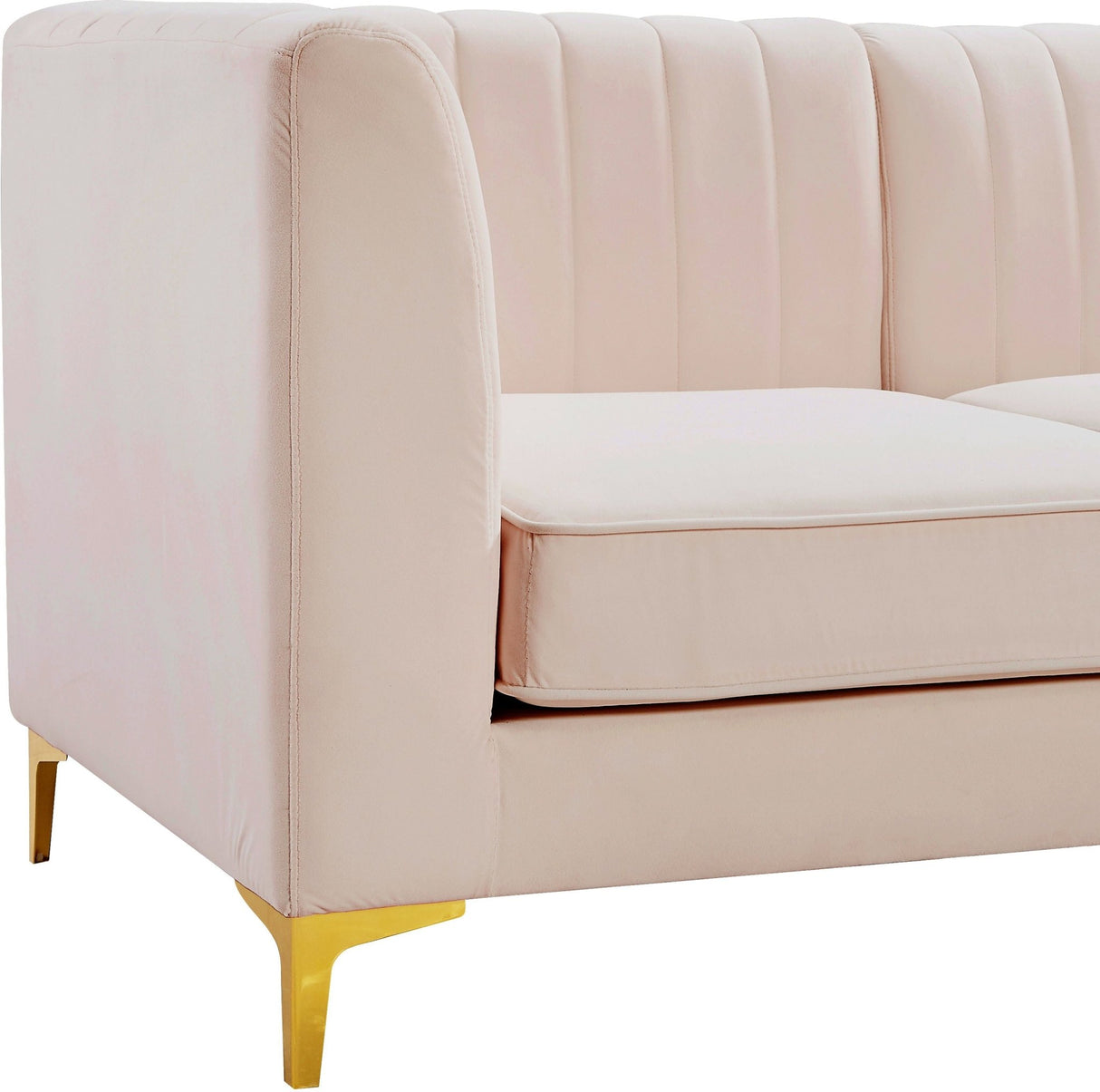 Alina - Modular Sectional 6 Piece - Pink | Home Elegance USA