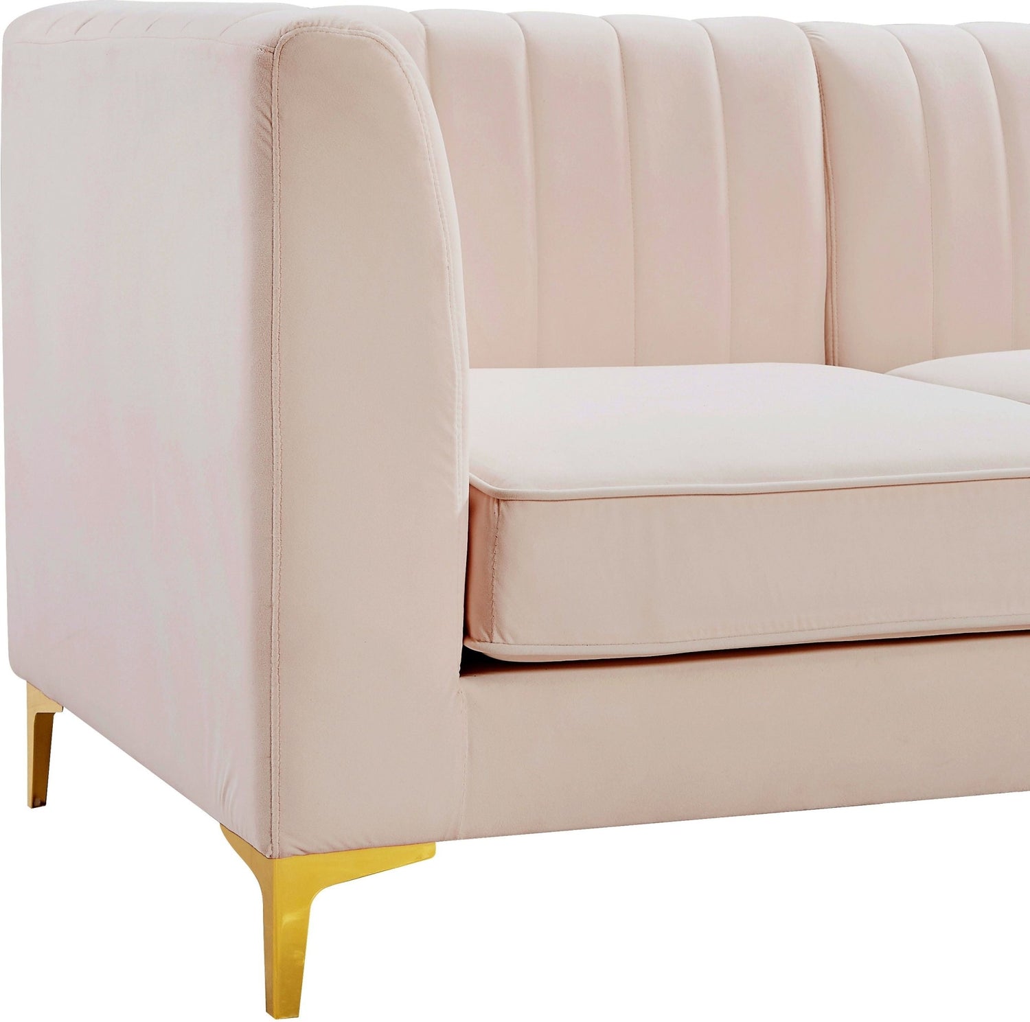 Alina - Modular Sectional 6 Piece - Pink | Home Elegance USA