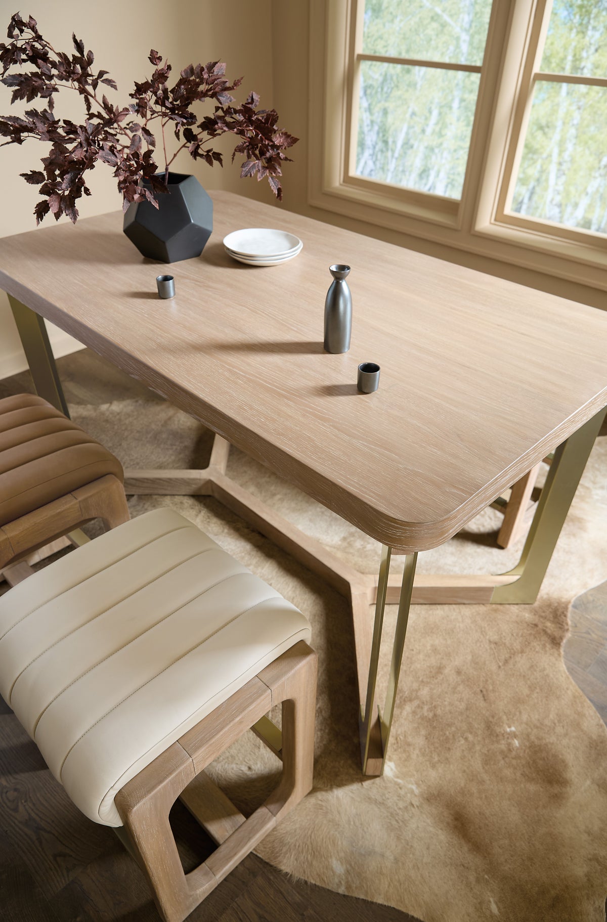 Banyon Bay Gathering Table Desert Oak - Light Brown by Hooker Furniture - View 3