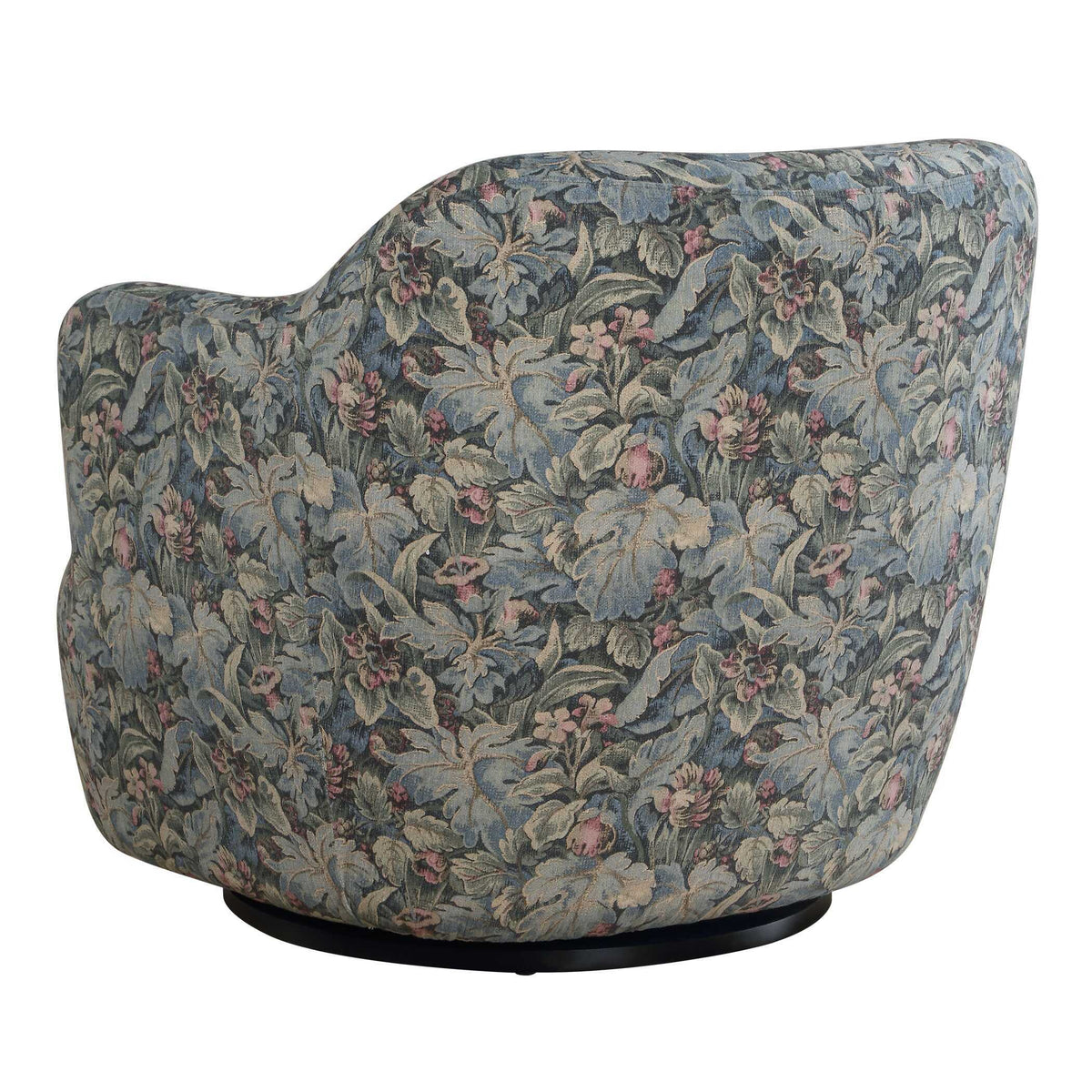 Ansel Tapestry Swivel Chair - Dark Green by Uttermost - View 10