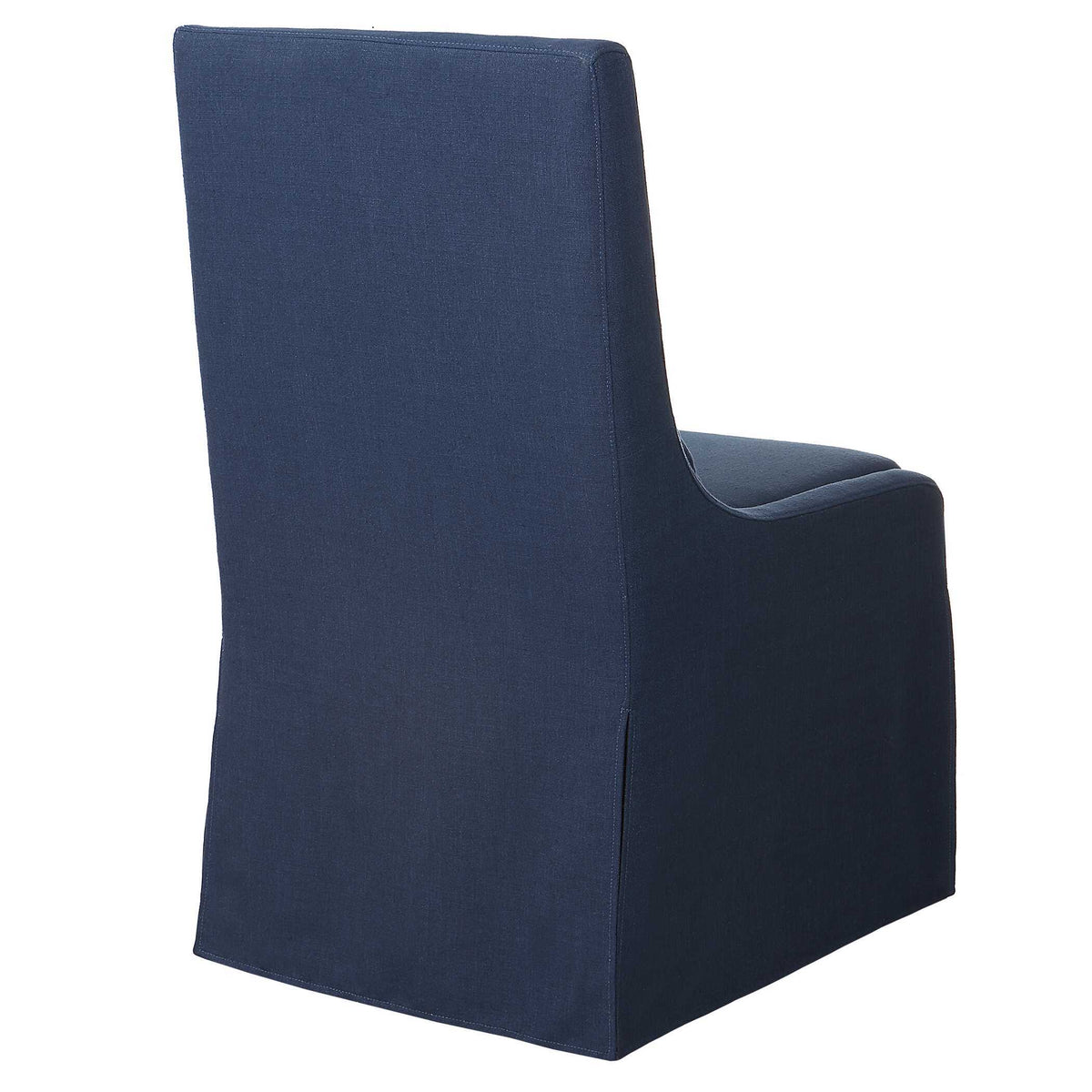 Coley Armless Chair - Blue by Uttermost - View 6