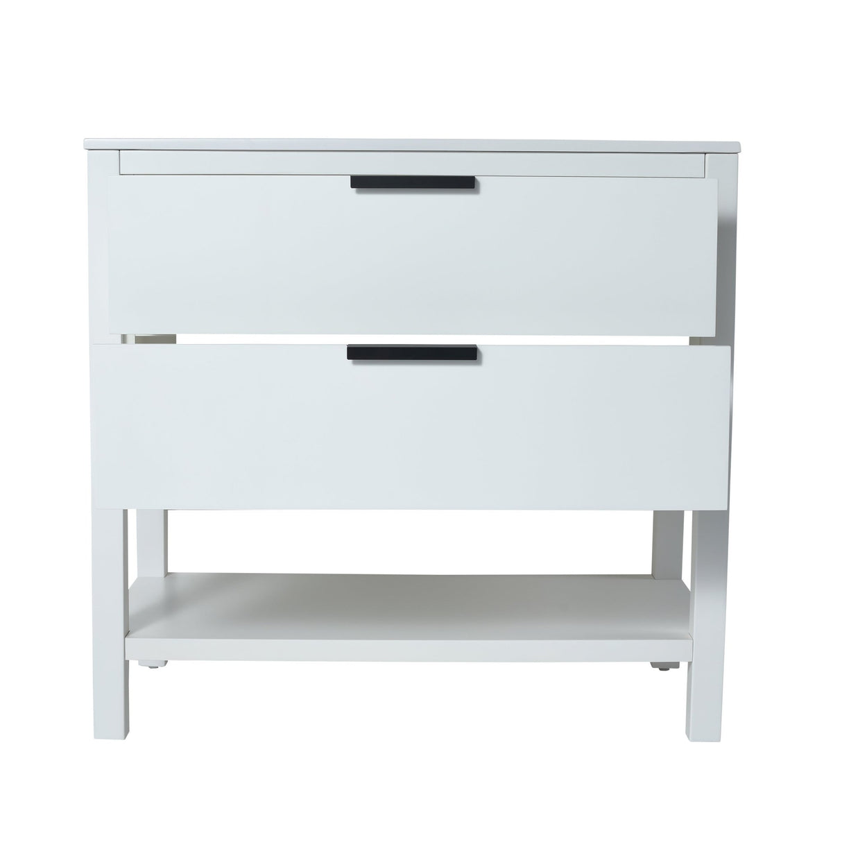 36 Inch Bathroom Vanity Plywood With 2 Drawers,36x18 | Home Elegance USA