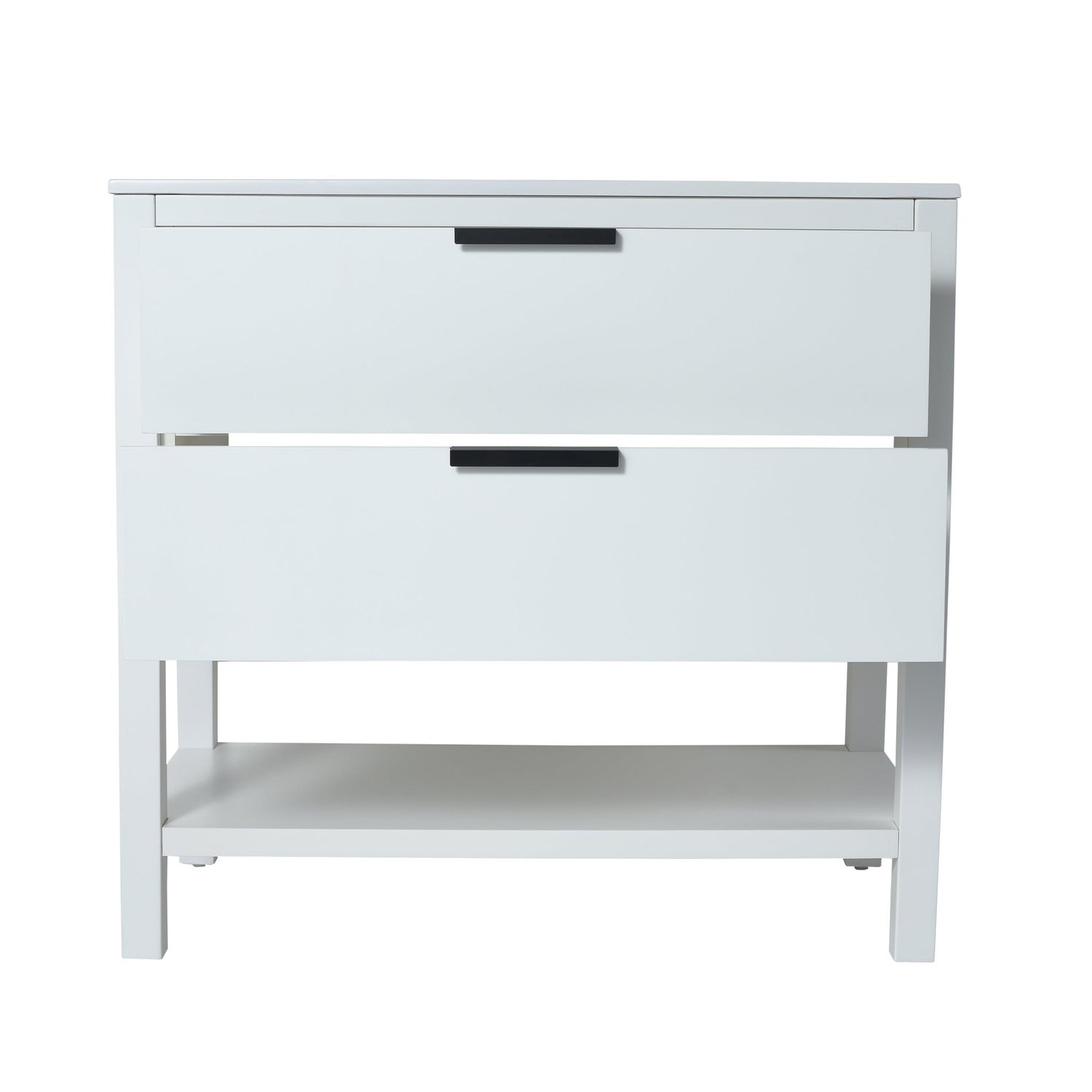 36 Inch Bathroom Vanity Plywood With 2 Drawers,36x18 | Home Elegance USA