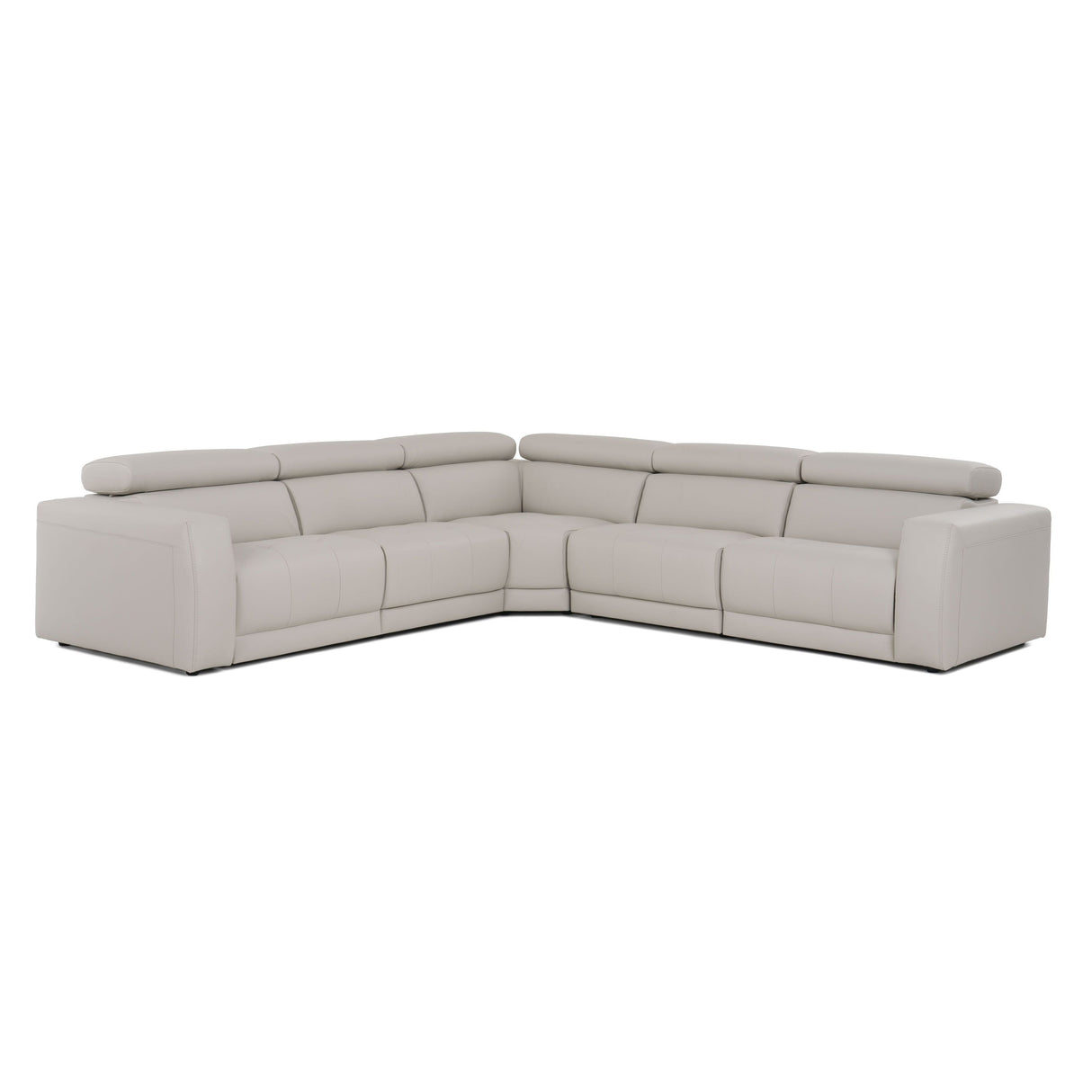 Dalton Modern Italian Light Grey Leather Sectional with Power Recliners – VIG Furniture - Home Elegance USA