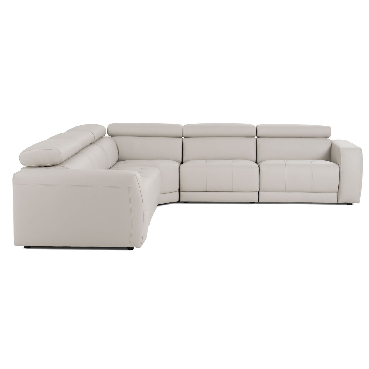 Dalton Modern Italian Light Grey Leather Sectional with Power Recliners – VIG Furniture - Home Elegance USA