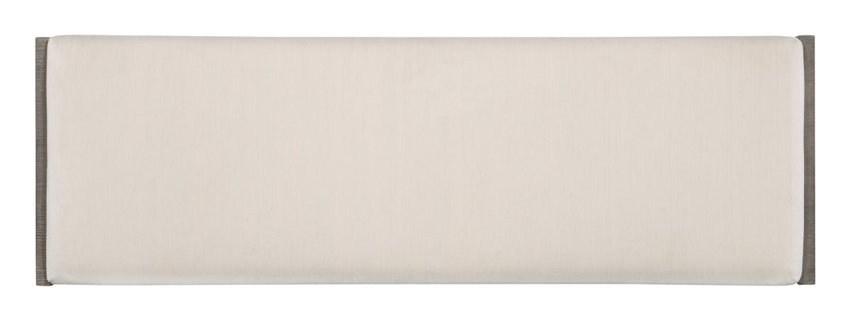 Modern Mood Bed Bench - Dark Brown / Beige by Hooker Furniture - View 7