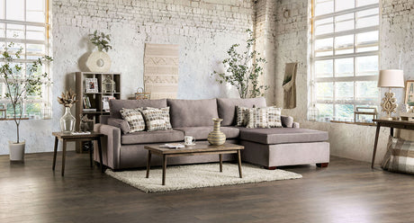 Cramlington - Sectional - Light Gray | Home Elegance USA