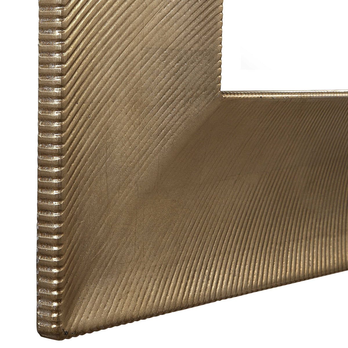 Valenton Large Mirror Champagne - Light Brown by Uttermost - View 5