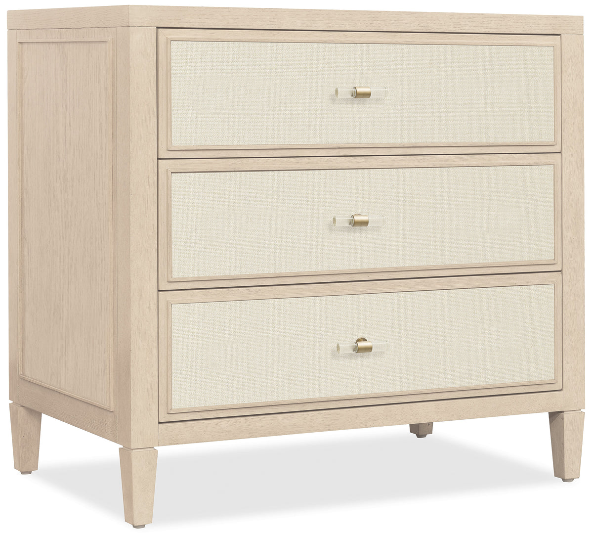 Melange Be My Guest Nightstand - Beige by Hooker Furniture - View 1