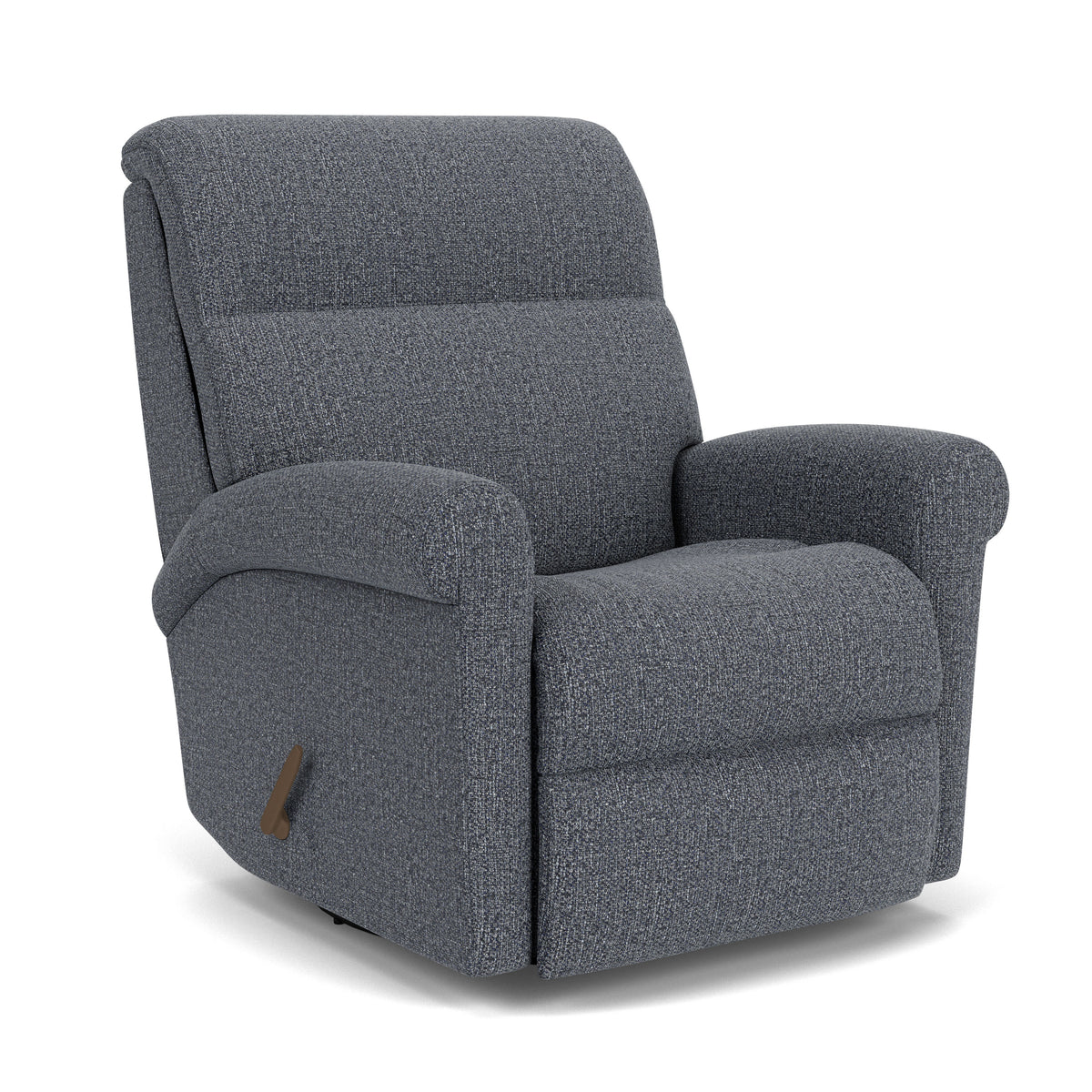Davis Transitional Fabric Swivel Gliding Recliner | Flexsteel