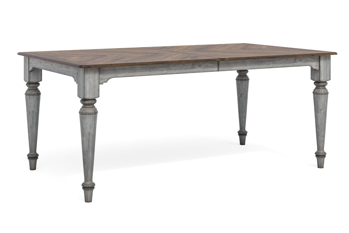 Plymouth Rectangular Dining Table - Gray | Flexsteel