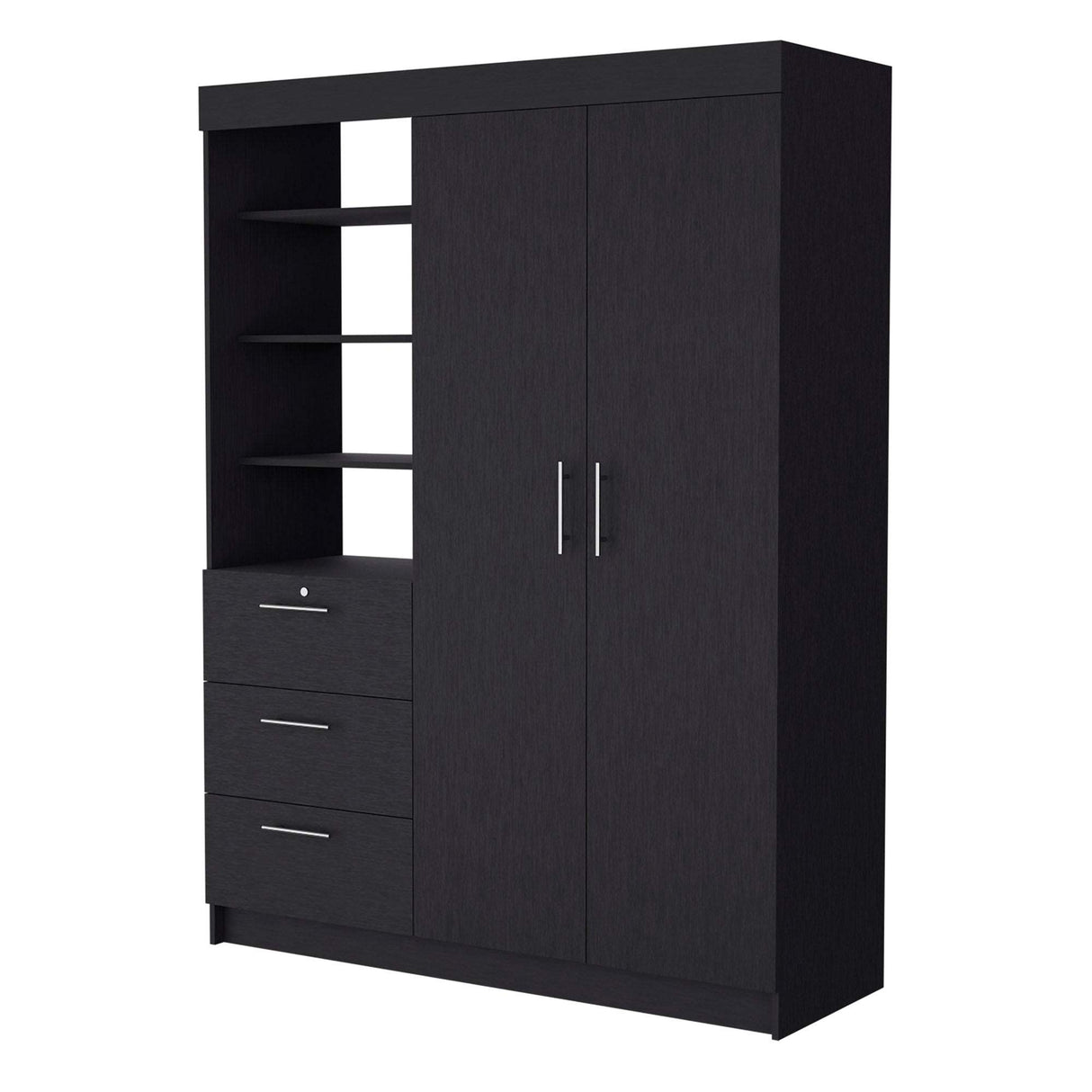 Wenge 3-Drawer Armoire - sold by Home Elegance USA