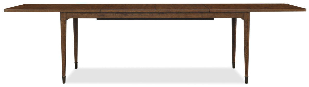 Cashiers Rectangular Dining Table Chestnut - Dark Brown by Hooker Furniture - View 2