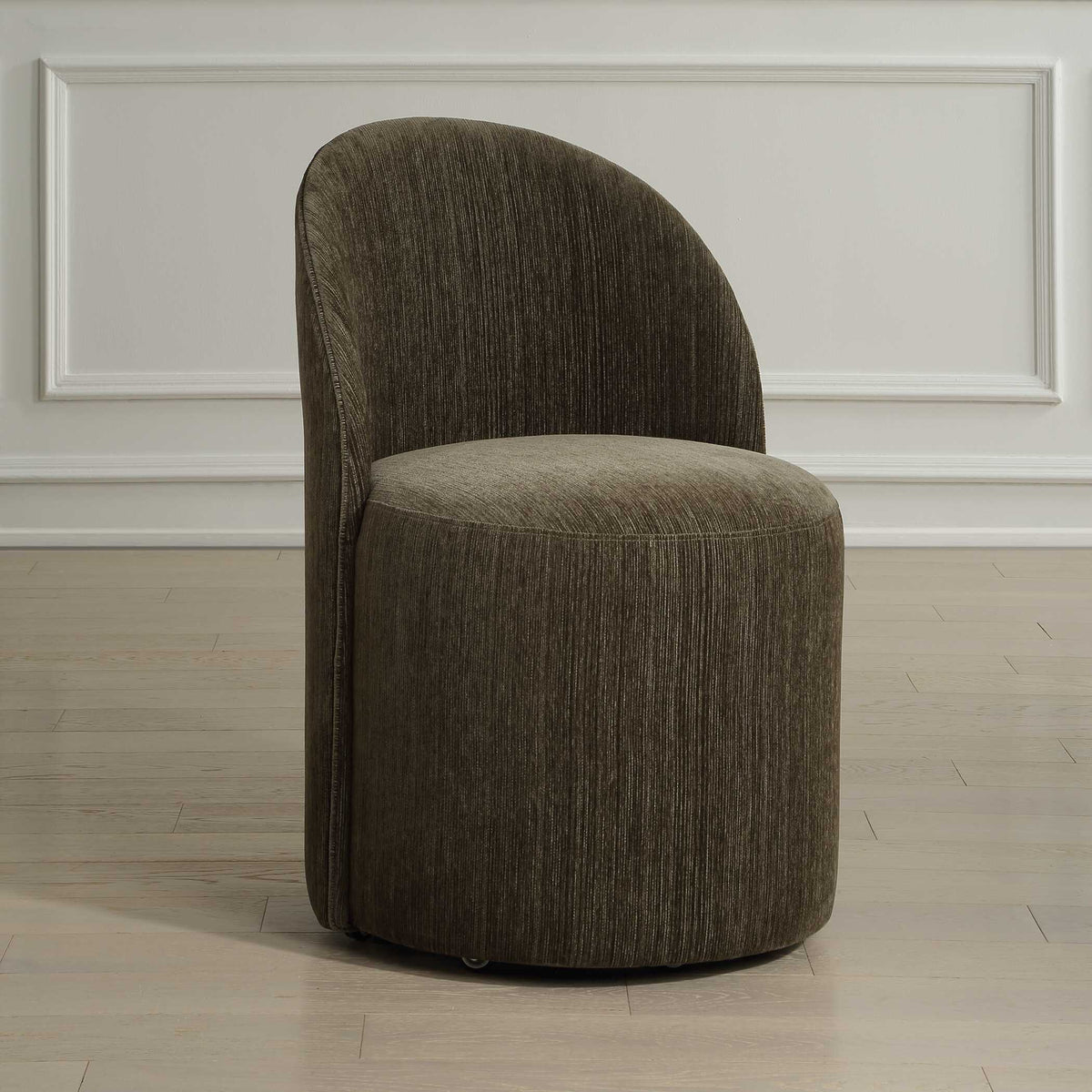 Roll With It Dining Chair Herb - Dark Green by Uttermost - View 3