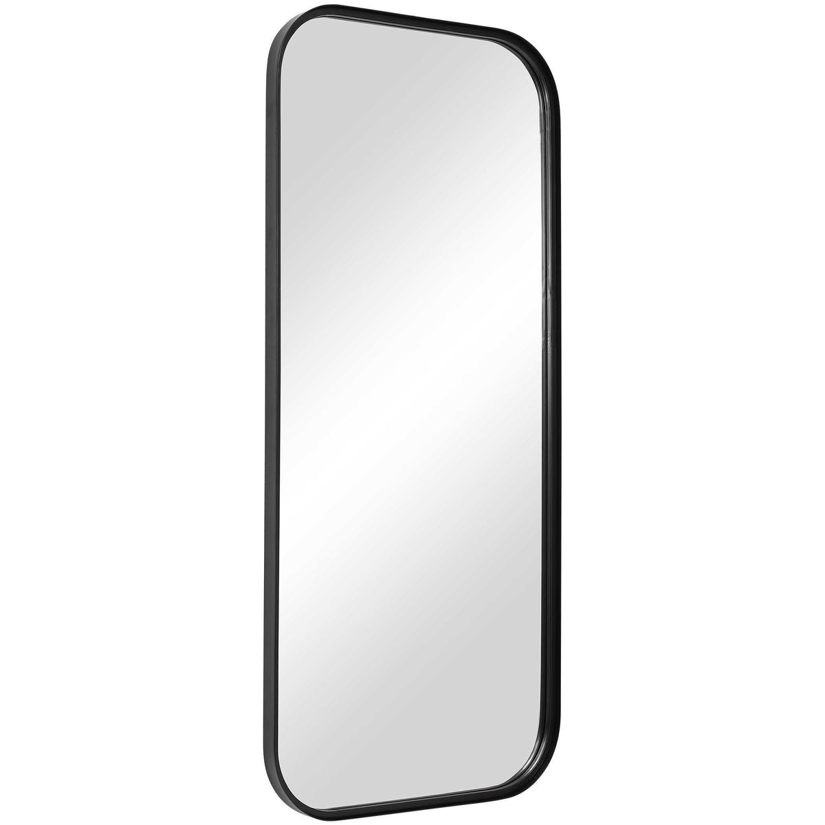 Concord Tall Iron Mirror - Black by Uttermost - View 4