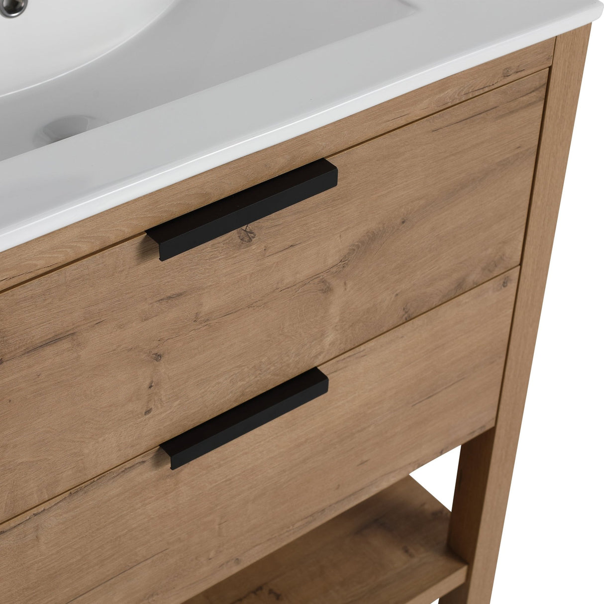 30 Inch Bathroom Vanity Plywood With 2 Drawers | Home Elegance USA