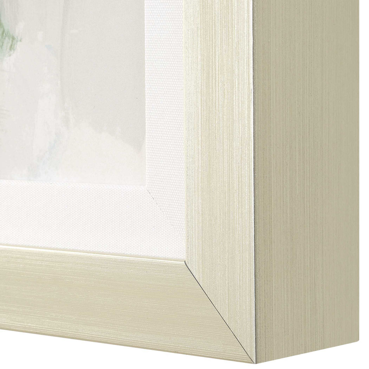Heat Of The Moment Hand Painted Canvas - Gray by Uttermost - View 6