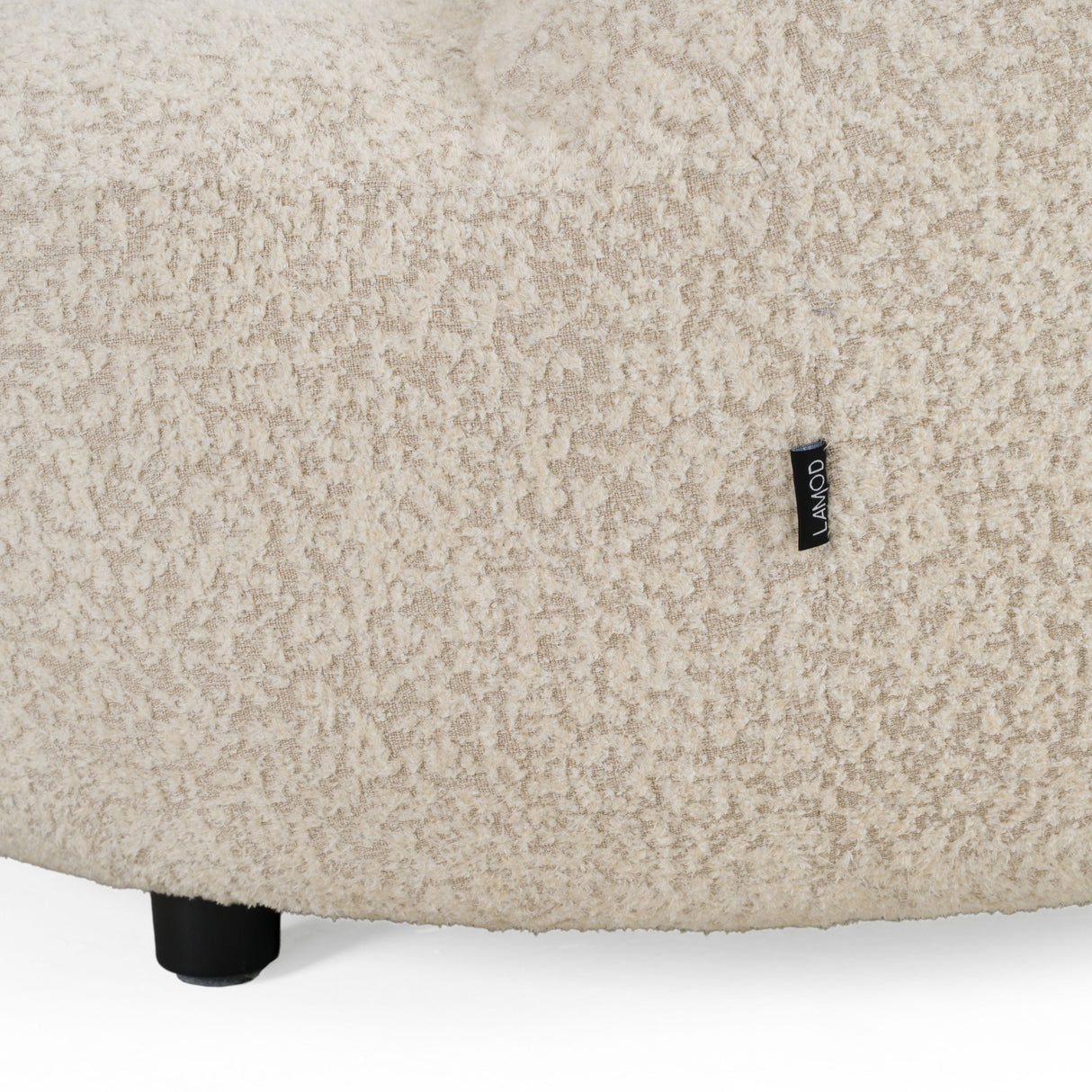 Delvan Contemporary Beige Fabric Right Facing Chaise Sectional Sofa | VIG Furniture | Seats Up to 5