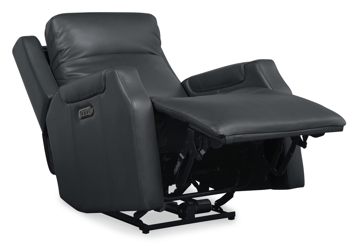 Nelson Zero Gravity Power Recliner With Power Headrest And Lumbar - Black by Hooker Furniture - View 6
