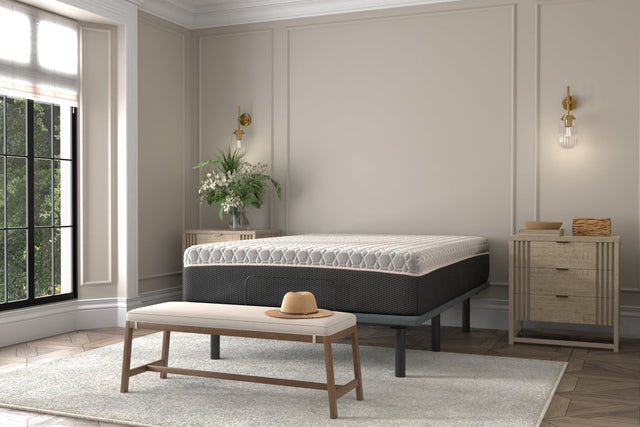 Copper Lux Hybrid 14' Twin XL Mattress With Copper Infused Contouring Memory Comfort Layer and Supportive Coil System