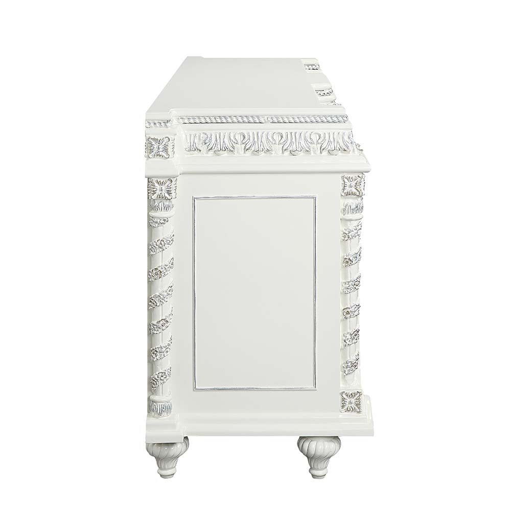 Acme - Vanaheim Server DN00682 Antique White Finish