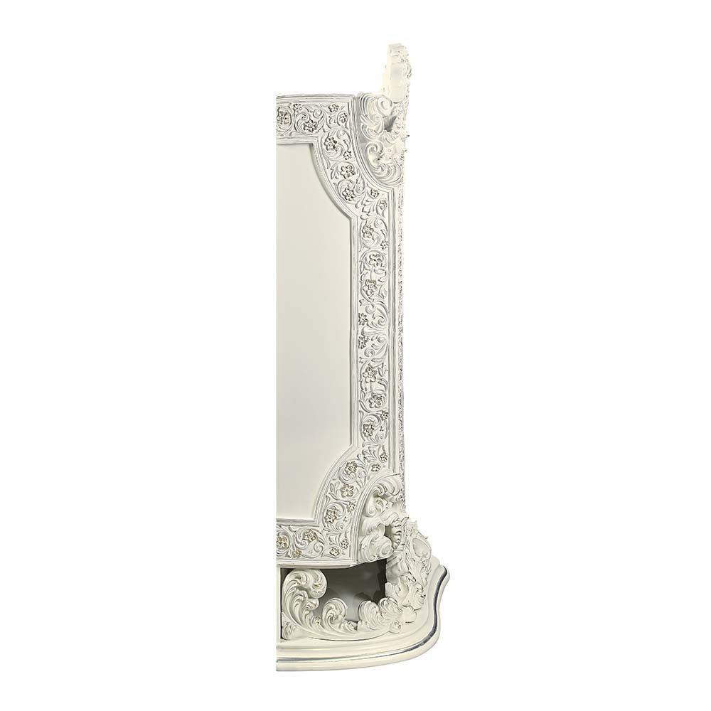 Adara Curio DN01232 Antique White Finish | Acme | Home Elegance USA