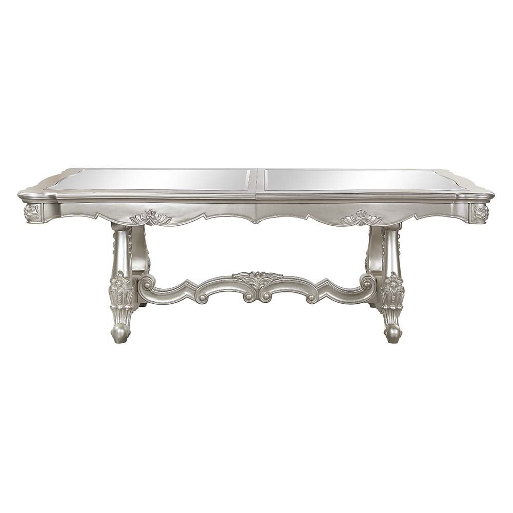 Bently Dining Table DN01368 Champagne Finish | Acme | Home Elegance USA