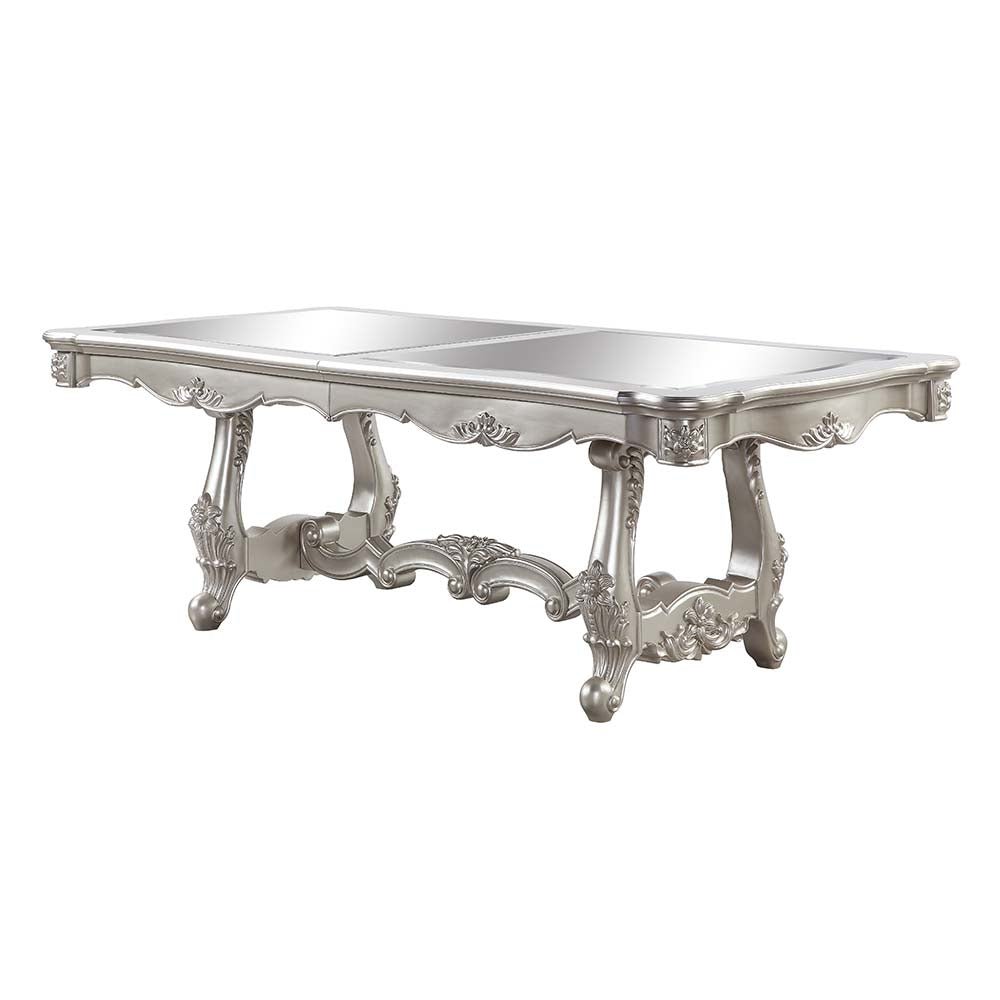 Bently Dining Table DN01368 Champagne Finish | Acme | Home Elegance USA