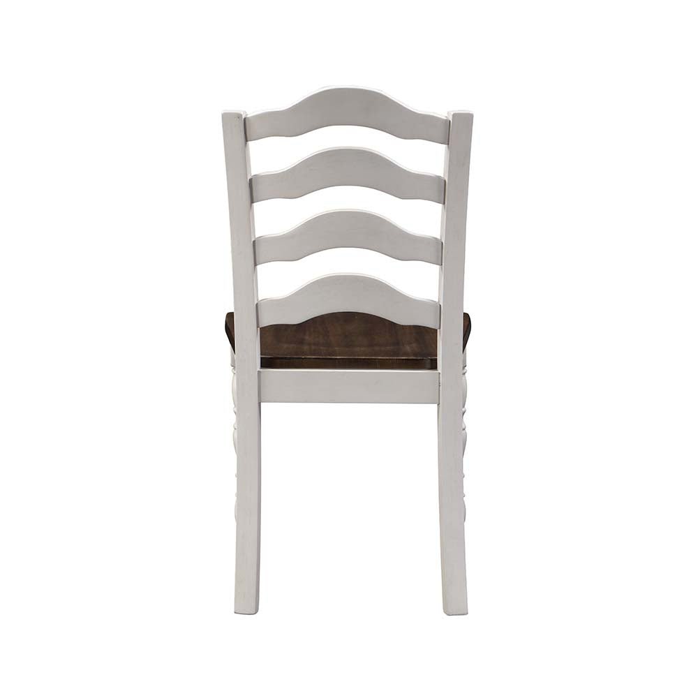 Bettina 5PC Pack Dining Set DN01438 Gray & Weathered Oak Finish | Acme | Home Elegance USA