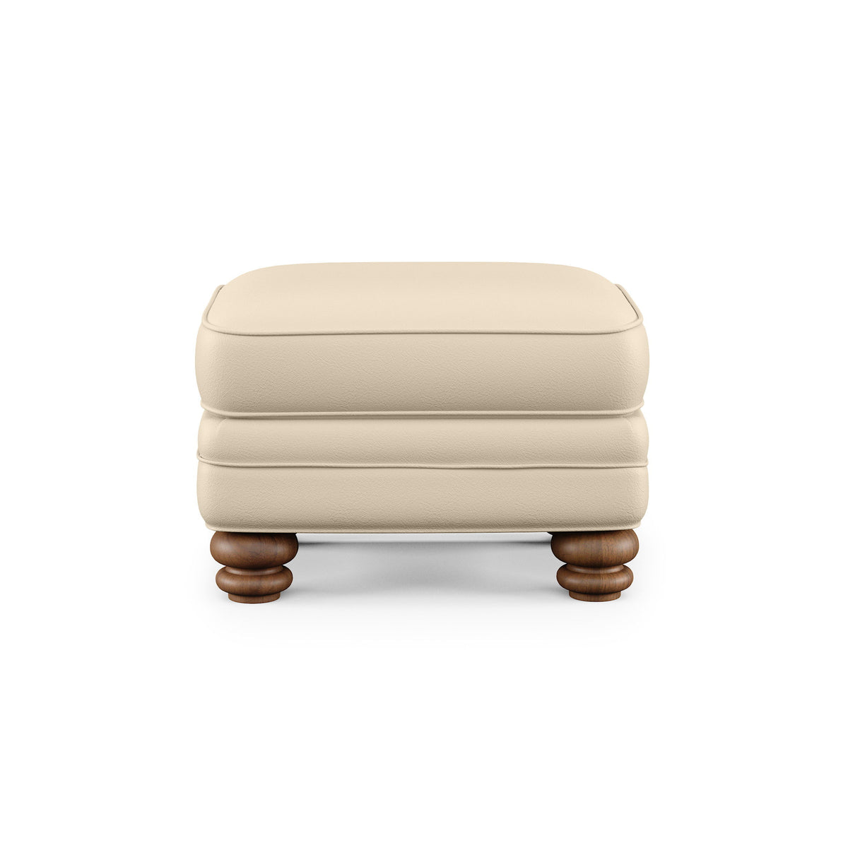 Bay Bridge Leather Ottoman | Flexsteel
