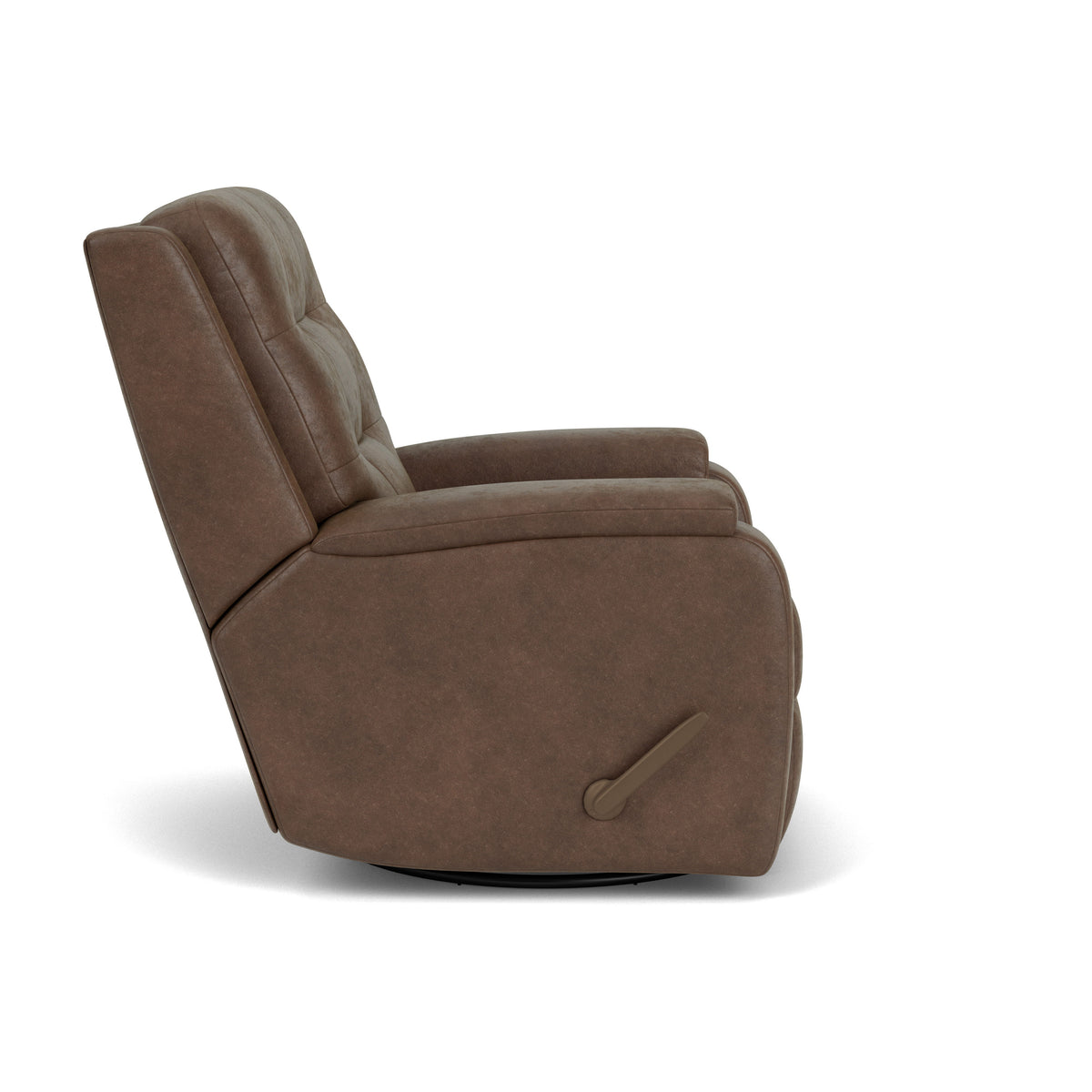 Arlo Transitional Fabric Swivel Gliding Recliner | Flexsteel