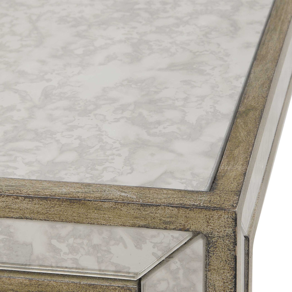 Julie Mirrored End Table - Silver by Uttermost - View 5