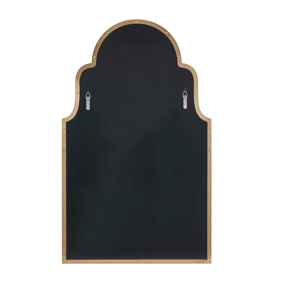 Brayden Antique Arch Mirror Plated Antique Brass - Gold / Silver by Uttermost - View 6