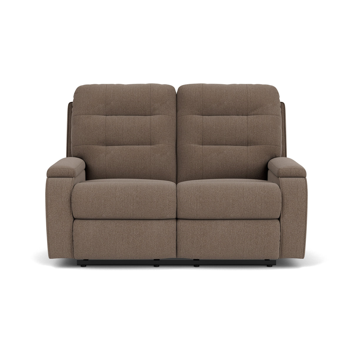Kerrie Transitional Fabric Reclining Loveseat | Flexsteel
