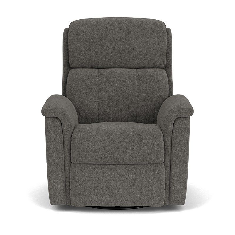 Luna Transitional Fabric Swivel Gliding Recliner | Flexsteel