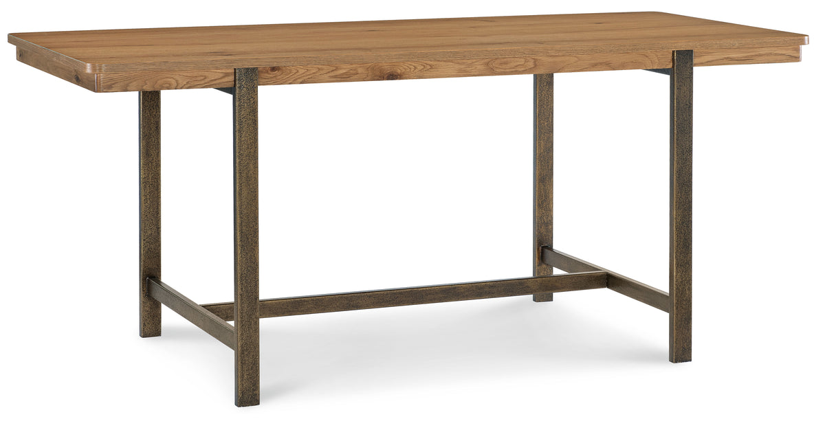 Cashiers Gathering Table Almond - Light Brown by Hooker Furniture - View 1