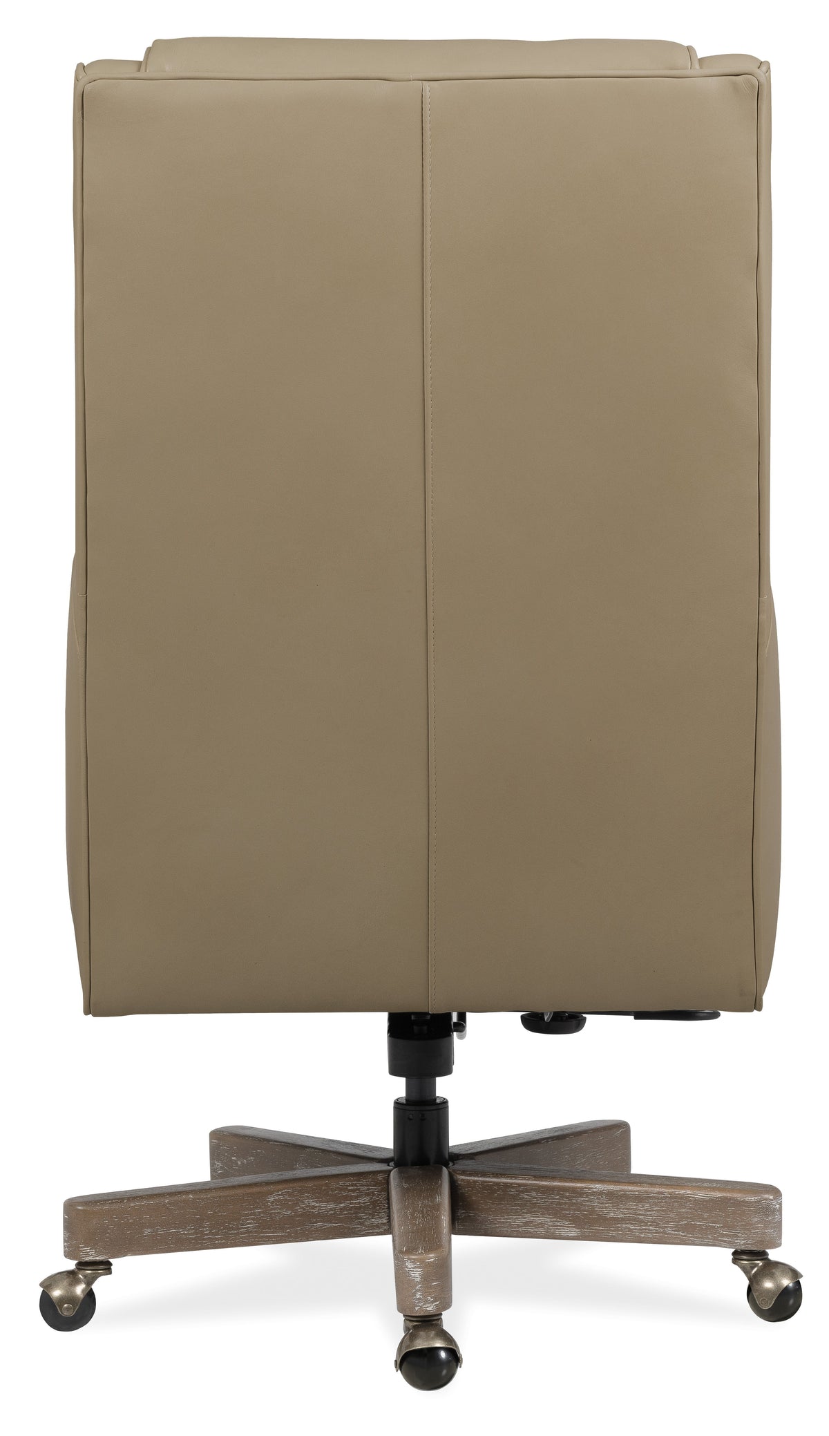 Wright Executive Swivel Tilt Chair - Beige / Dark Brown by Hooker Furniture - View 4