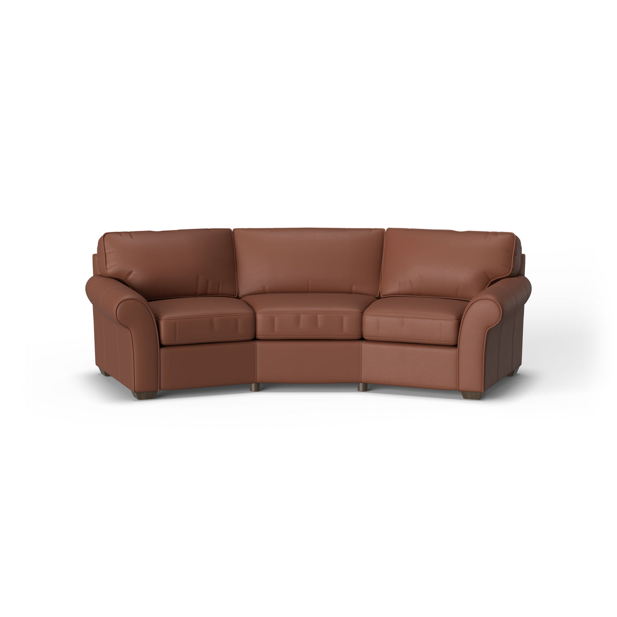 Vail Leather Conversation Sofa | Flexsteel