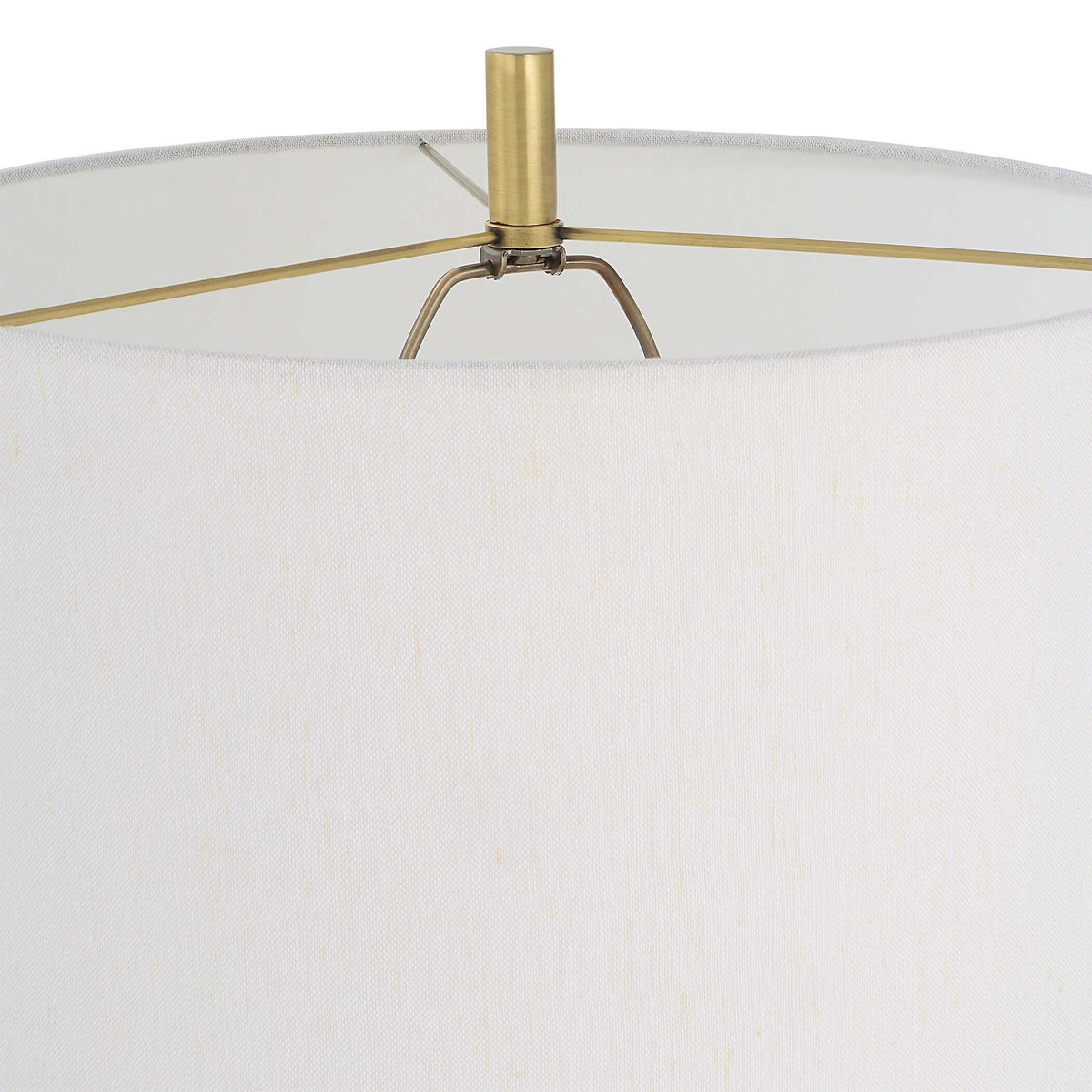 Guard Brass Floor Lamp - Yellow by Uttermost - View 7