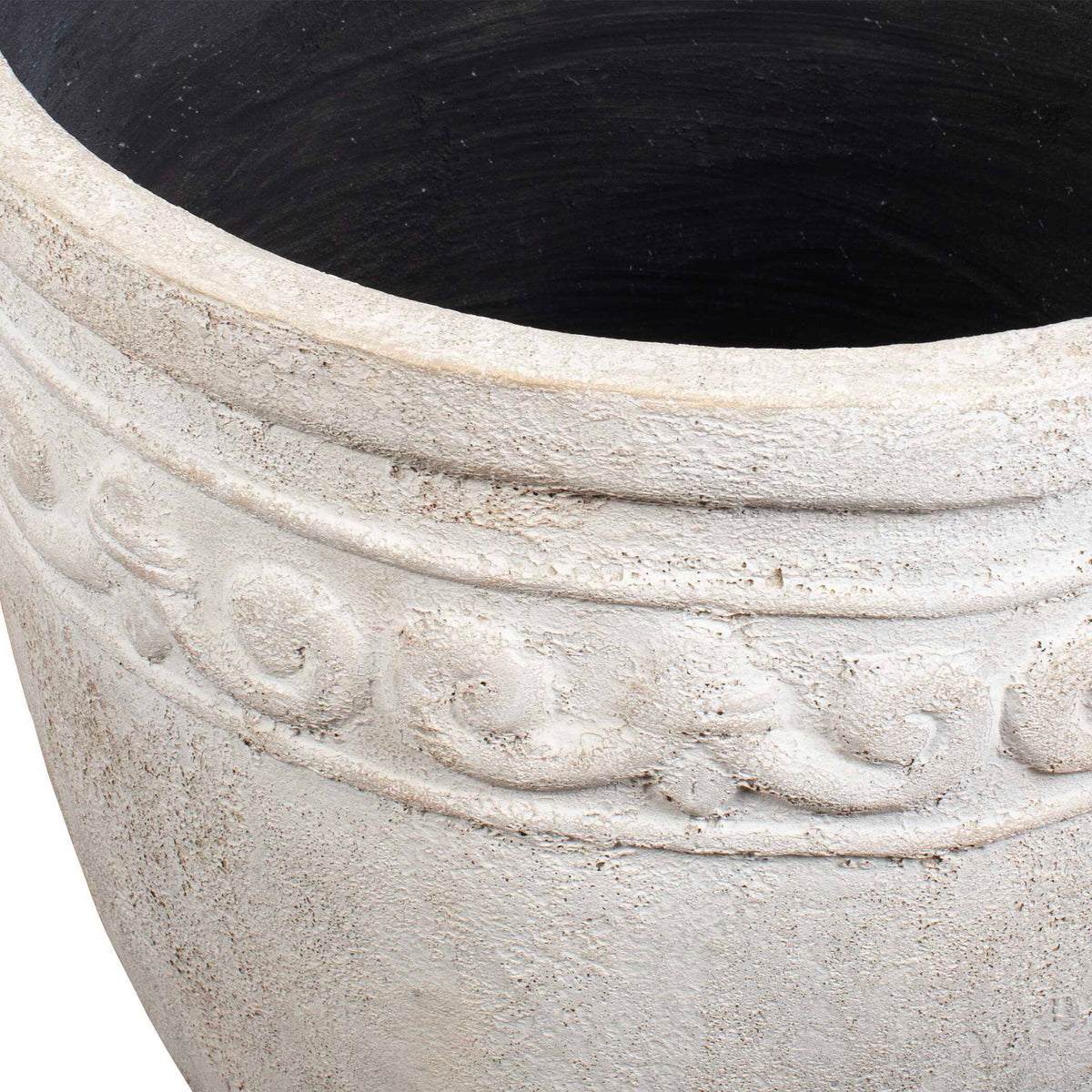 Timeless Terrace Outdoor Planter - White by Uttermost - View 5