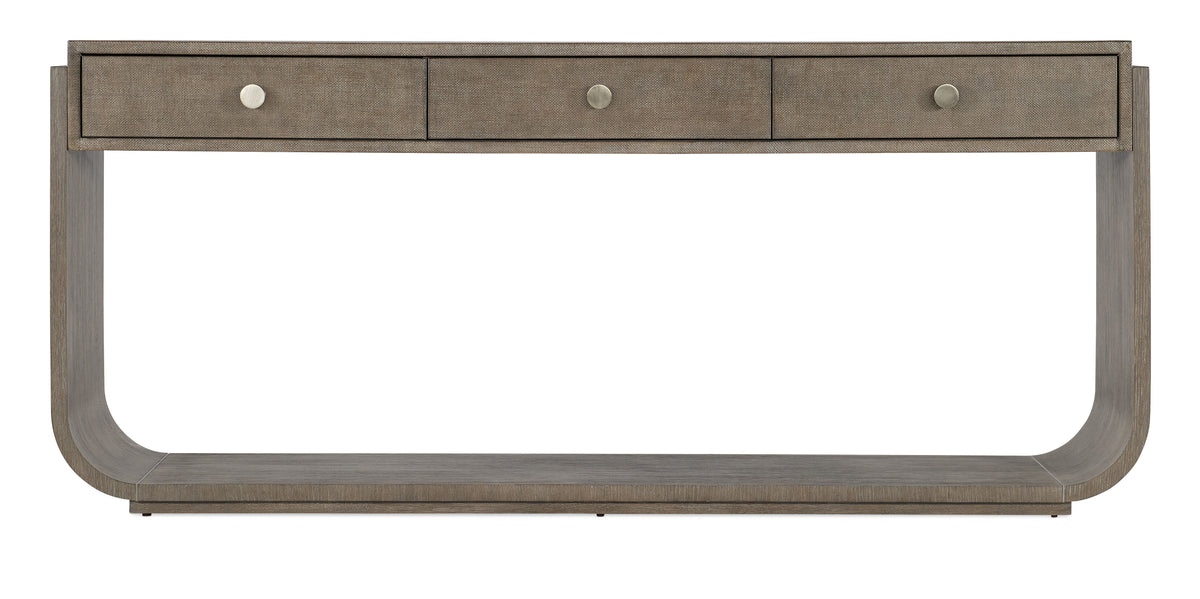 Modern Mood Console Table - Dark Brown / Dark Gray by Hooker Furniture - View 3