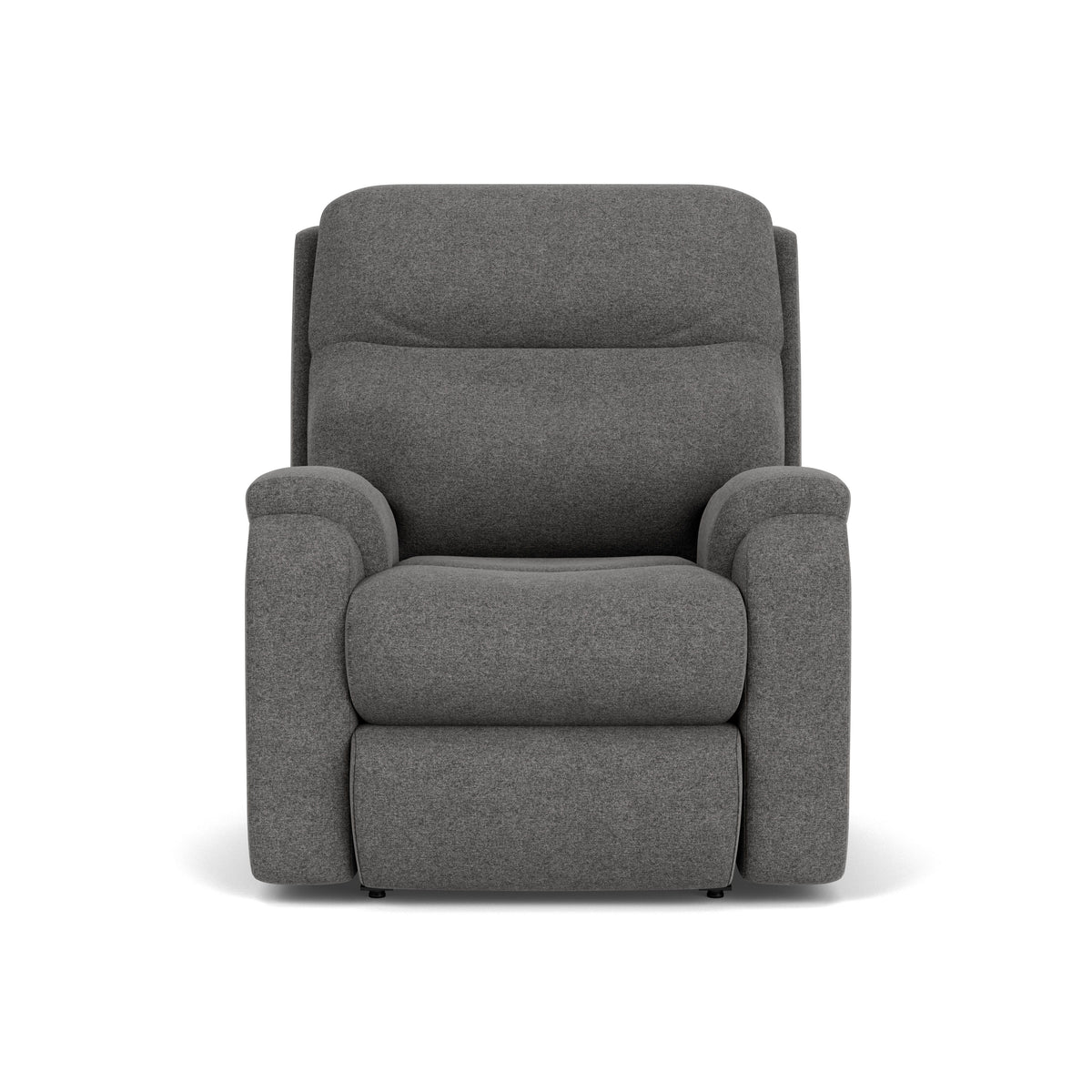 Penn Transitional Fabric Power Rocking Recliner With Power Headrest & Lumbar | Flexsteel