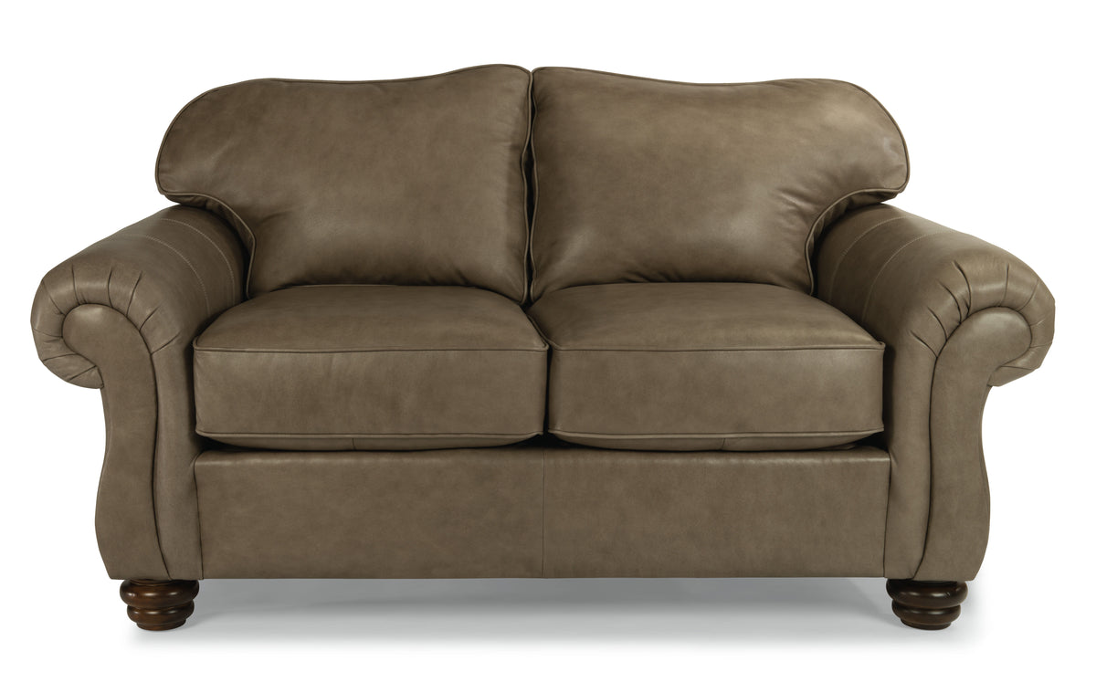 Bexley Leather Loveseat | Flexsteel